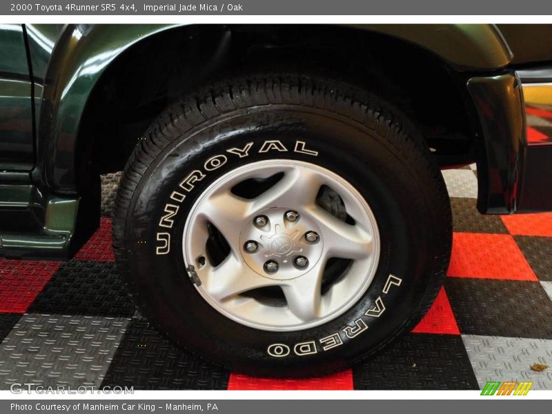 Imperial Jade Mica / Oak 2000 Toyota 4Runner SR5 4x4
