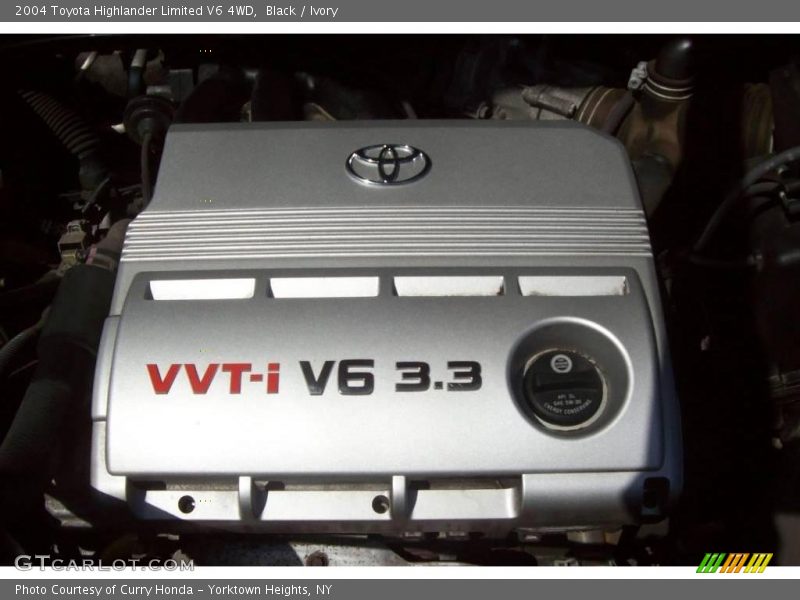 Black / Ivory 2004 Toyota Highlander Limited V6 4WD