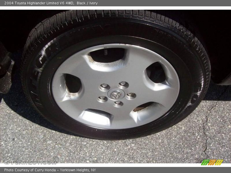 Black / Ivory 2004 Toyota Highlander Limited V6 4WD