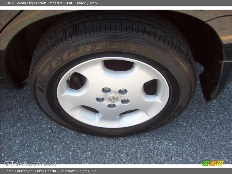 Black / Ivory 2004 Toyota Highlander Limited V6 4WD