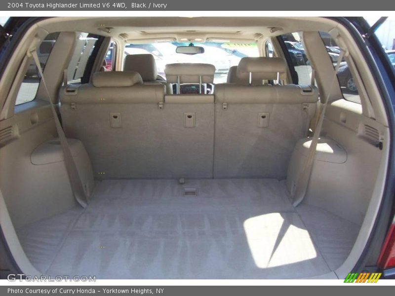 Black / Ivory 2004 Toyota Highlander Limited V6 4WD