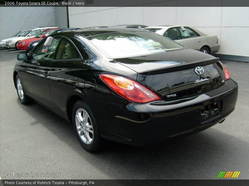 Black / Ivory 2006 Toyota Solara SE Coupe