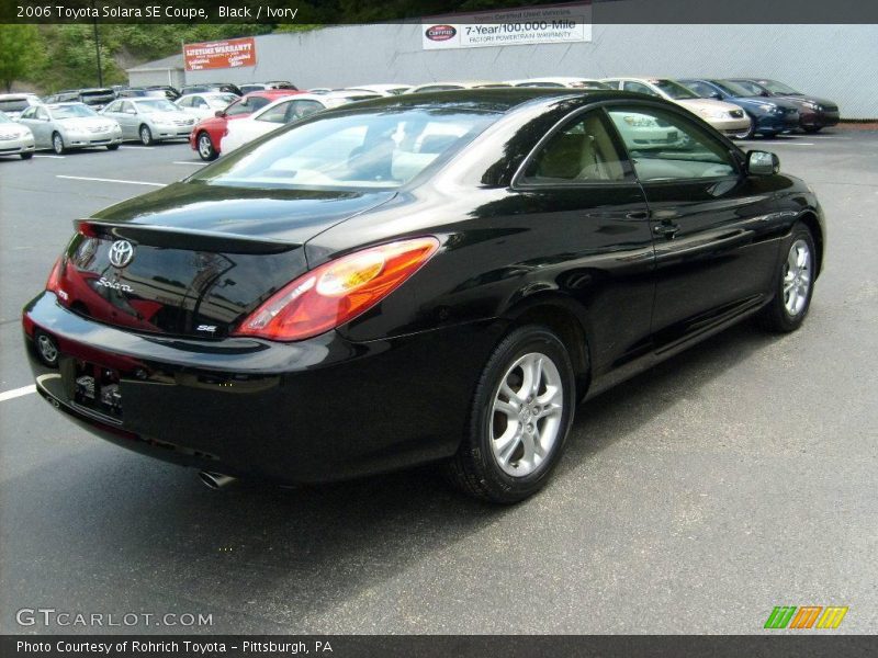 Black / Ivory 2006 Toyota Solara SE Coupe