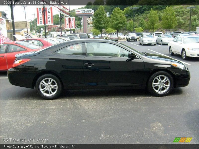 Black / Ivory 2006 Toyota Solara SE Coupe