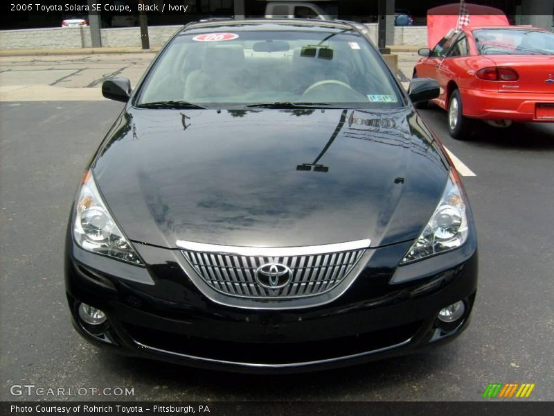 Black / Ivory 2006 Toyota Solara SE Coupe