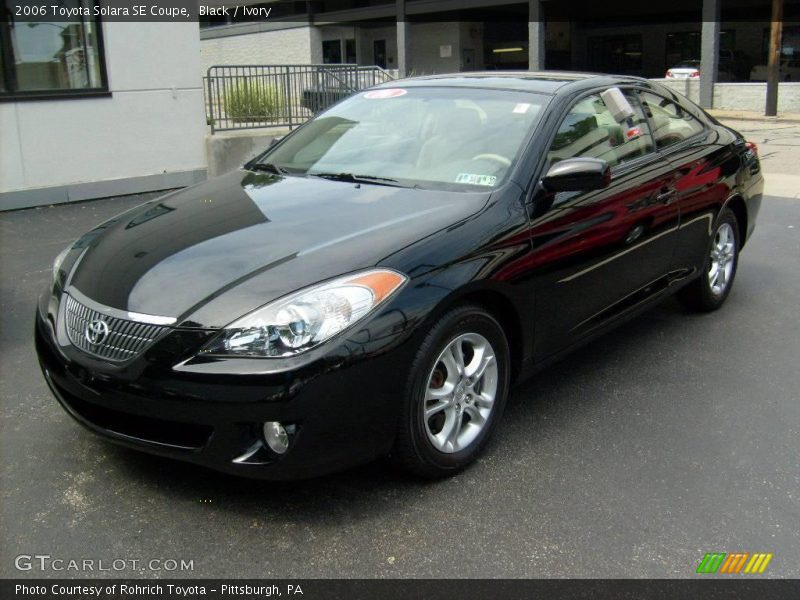 Black / Ivory 2006 Toyota Solara SE Coupe