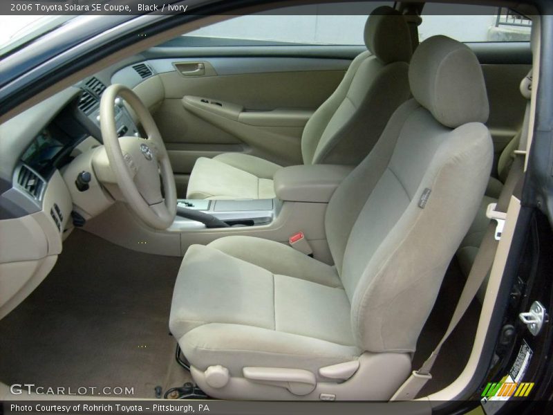 Black / Ivory 2006 Toyota Solara SE Coupe