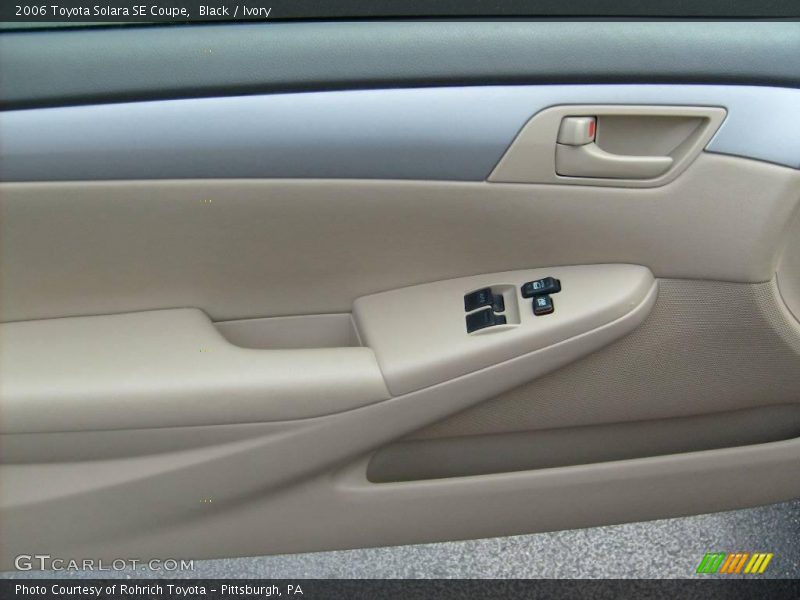 Black / Ivory 2006 Toyota Solara SE Coupe