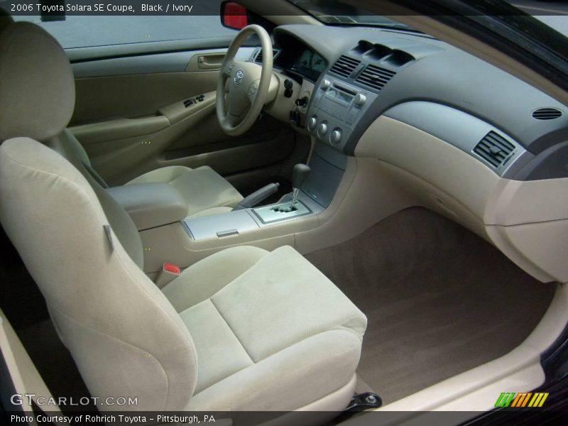 Black / Ivory 2006 Toyota Solara SE Coupe