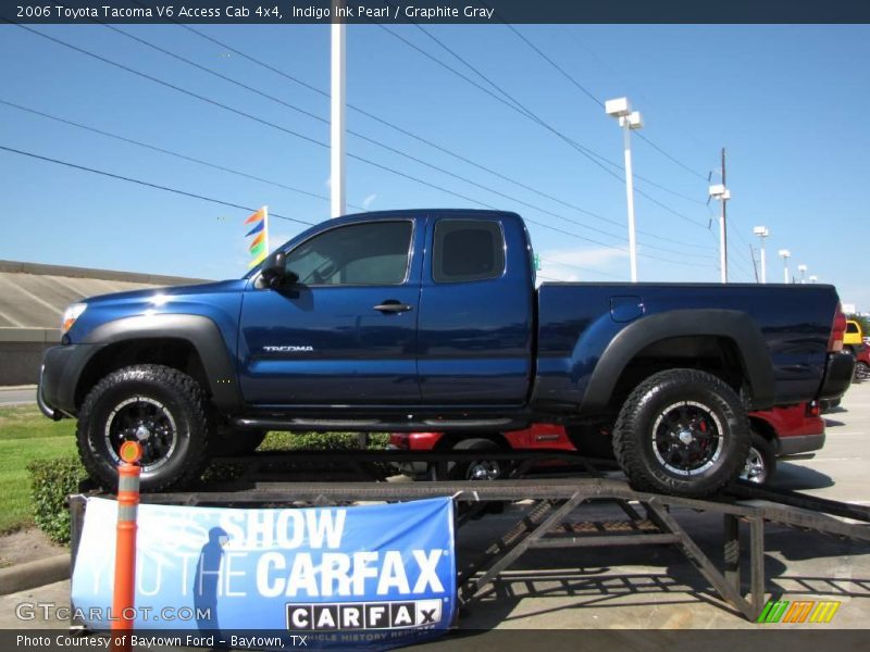 Indigo Ink Pearl / Graphite Gray 2006 Toyota Tacoma V6 Access Cab 4x4