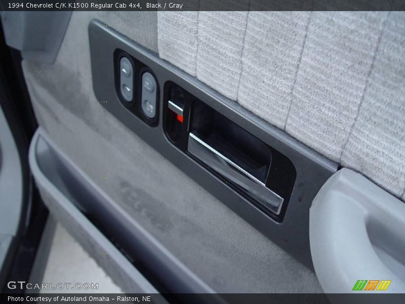 Black / Gray 1994 Chevrolet C/K K1500 Regular Cab 4x4