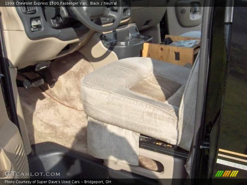 Black / Neutral 1999 Chevrolet Express 1500 Passenger Van