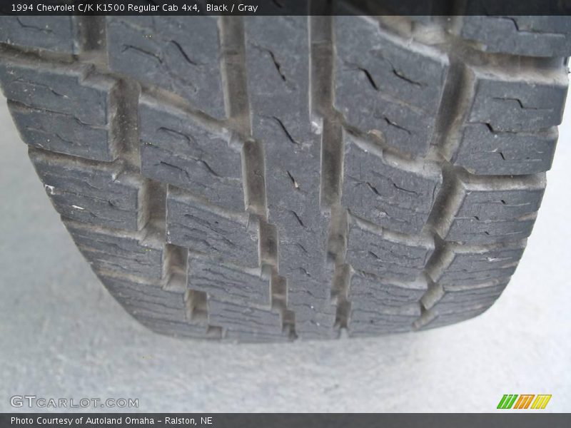 Black / Gray 1994 Chevrolet C/K K1500 Regular Cab 4x4