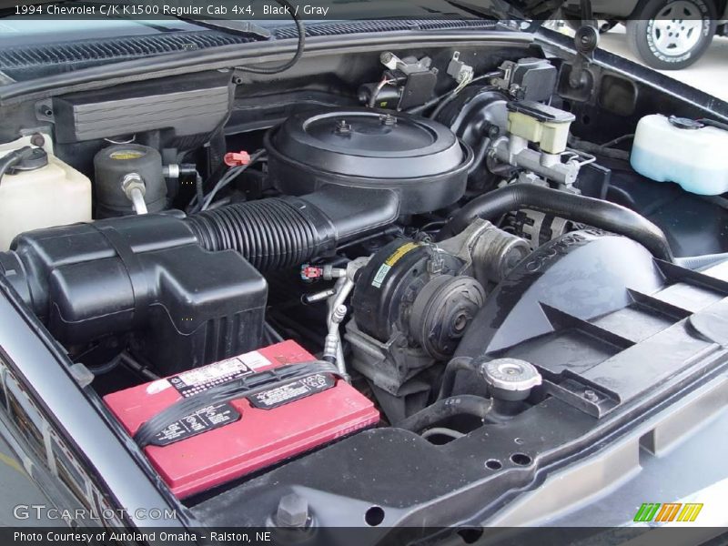 Black / Gray 1994 Chevrolet C/K K1500 Regular Cab 4x4
