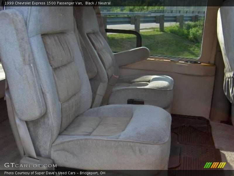Black / Neutral 1999 Chevrolet Express 1500 Passenger Van