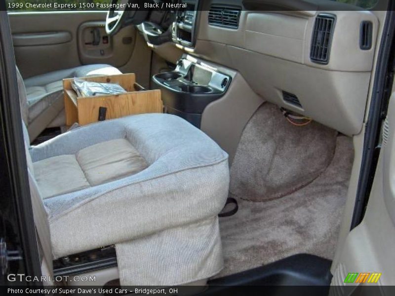 Black / Neutral 1999 Chevrolet Express 1500 Passenger Van