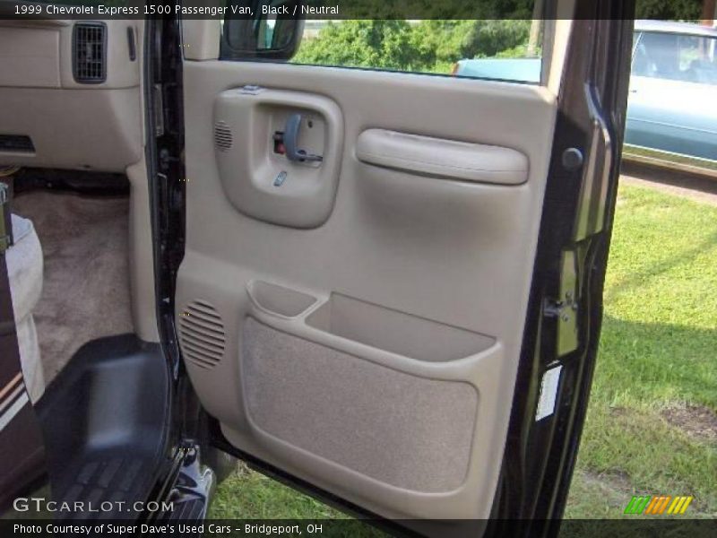 Black / Neutral 1999 Chevrolet Express 1500 Passenger Van