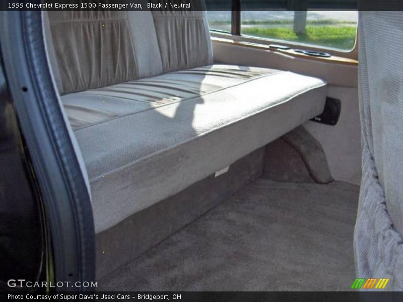 Black / Neutral 1999 Chevrolet Express 1500 Passenger Van