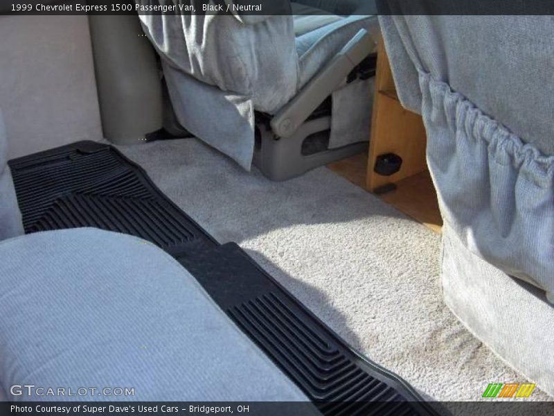 Black / Neutral 1999 Chevrolet Express 1500 Passenger Van