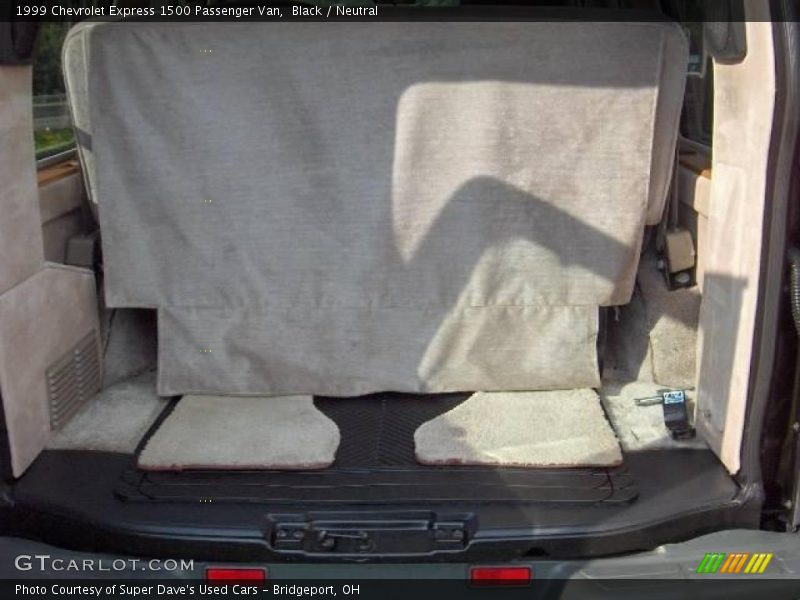 Black / Neutral 1999 Chevrolet Express 1500 Passenger Van
