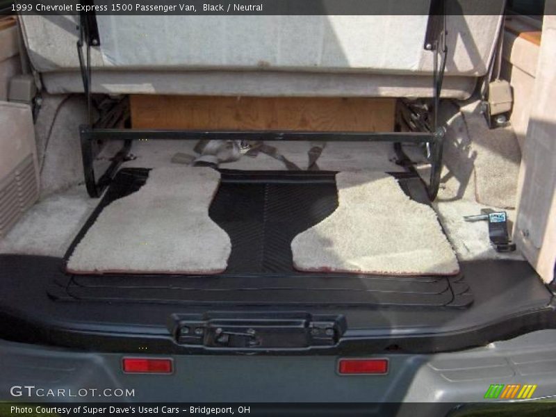 Black / Neutral 1999 Chevrolet Express 1500 Passenger Van