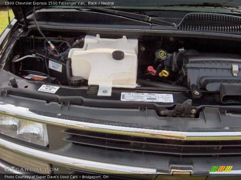 Black / Neutral 1999 Chevrolet Express 1500 Passenger Van