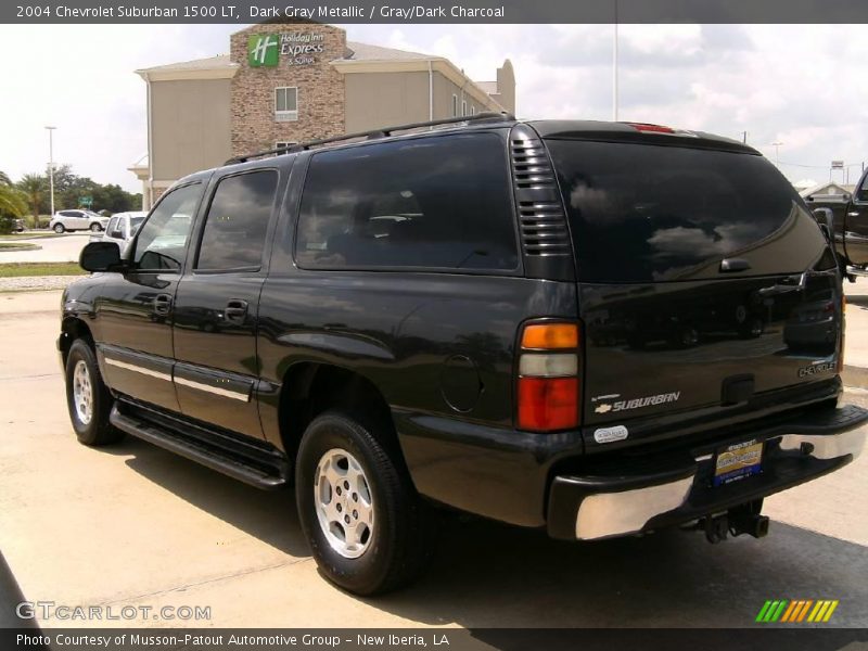 Dark Gray Metallic / Gray/Dark Charcoal 2004 Chevrolet Suburban 1500 LT