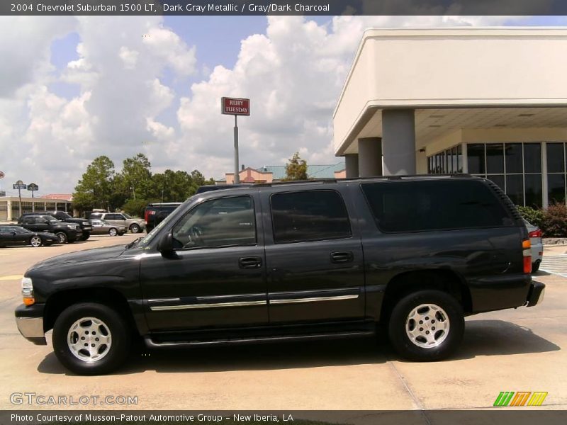 Dark Gray Metallic / Gray/Dark Charcoal 2004 Chevrolet Suburban 1500 LT