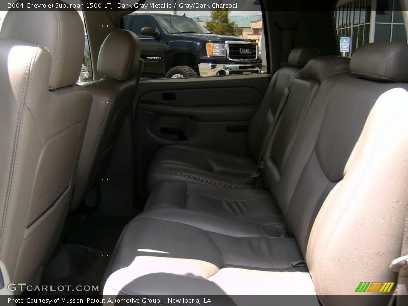Dark Gray Metallic / Gray/Dark Charcoal 2004 Chevrolet Suburban 1500 LT