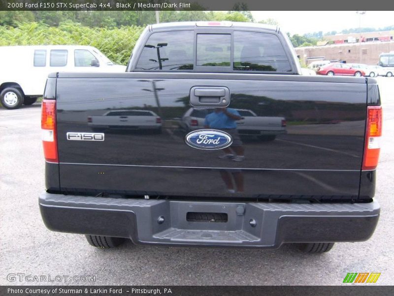 Black / Medium/Dark Flint 2008 Ford F150 STX SuperCab 4x4