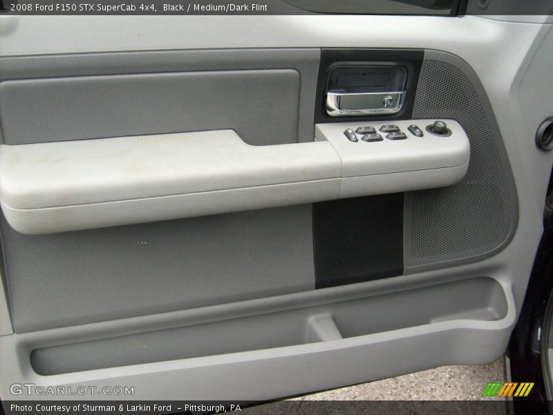 Black / Medium/Dark Flint 2008 Ford F150 STX SuperCab 4x4