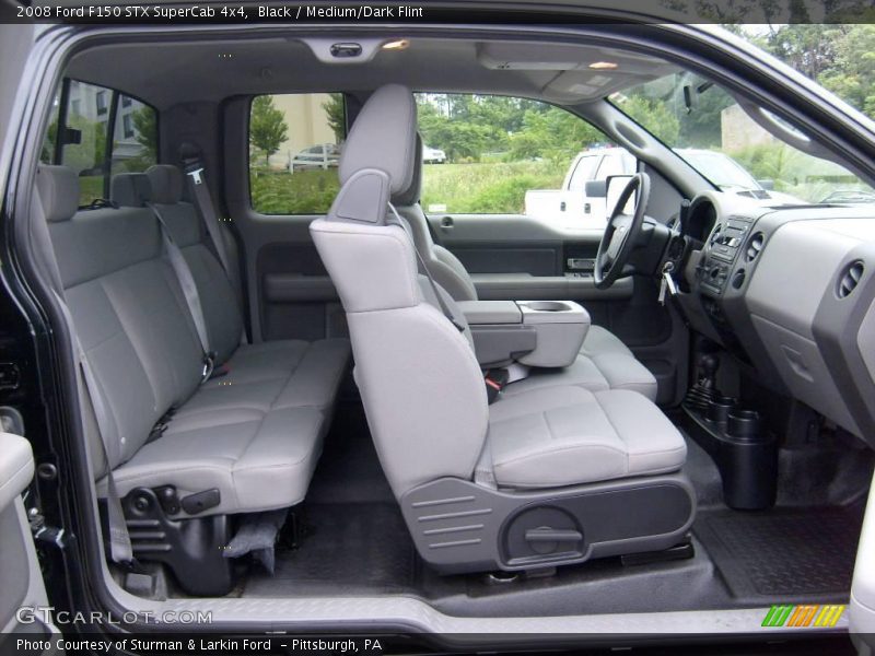 Black / Medium/Dark Flint 2008 Ford F150 STX SuperCab 4x4