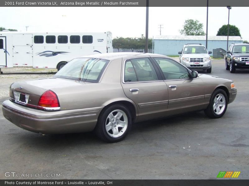 Arizona Beige Metallic / Medium Parchment 2001 Ford Crown Victoria LX