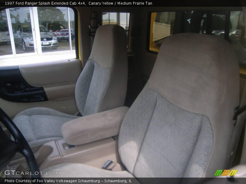 Canary Yellow / Medium Prairie Tan 1997 Ford Ranger Splash Extended Cab 4x4