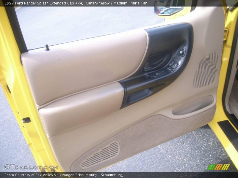 Canary Yellow / Medium Prairie Tan 1997 Ford Ranger Splash Extended Cab 4x4