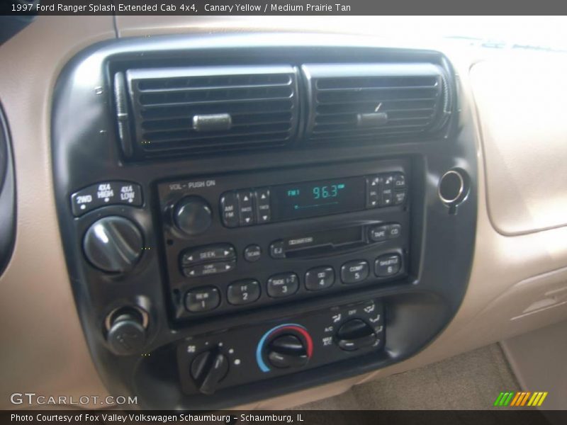 Canary Yellow / Medium Prairie Tan 1997 Ford Ranger Splash Extended Cab 4x4