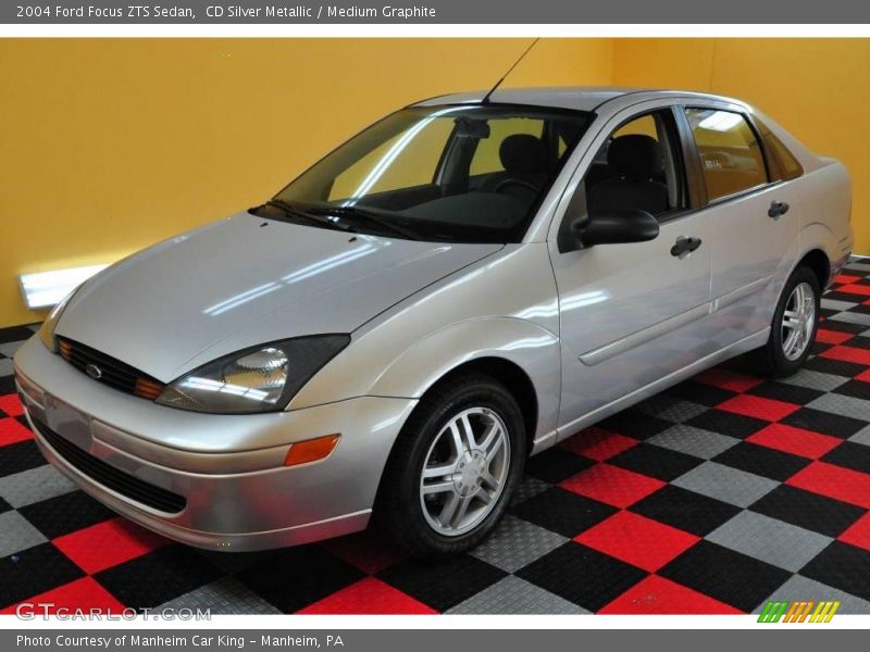 CD Silver Metallic / Medium Graphite 2004 Ford Focus ZTS Sedan