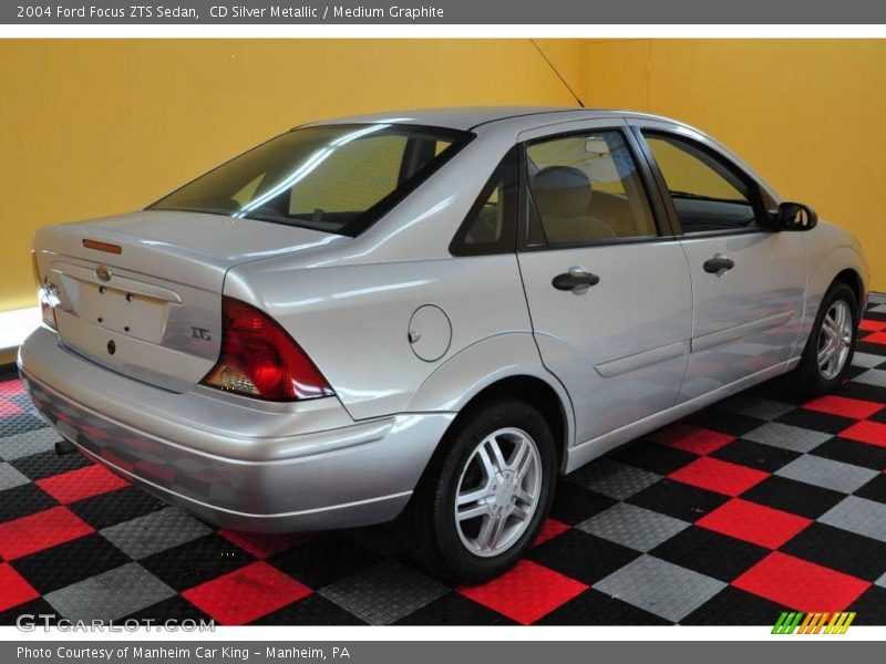 CD Silver Metallic / Medium Graphite 2004 Ford Focus ZTS Sedan