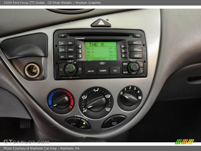 CD Silver Metallic / Medium Graphite 2004 Ford Focus ZTS Sedan