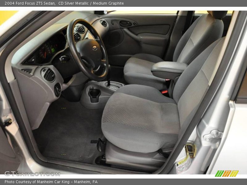 CD Silver Metallic / Medium Graphite 2004 Ford Focus ZTS Sedan