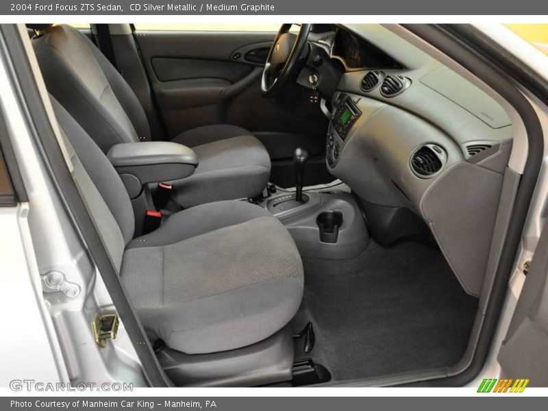 CD Silver Metallic / Medium Graphite 2004 Ford Focus ZTS Sedan