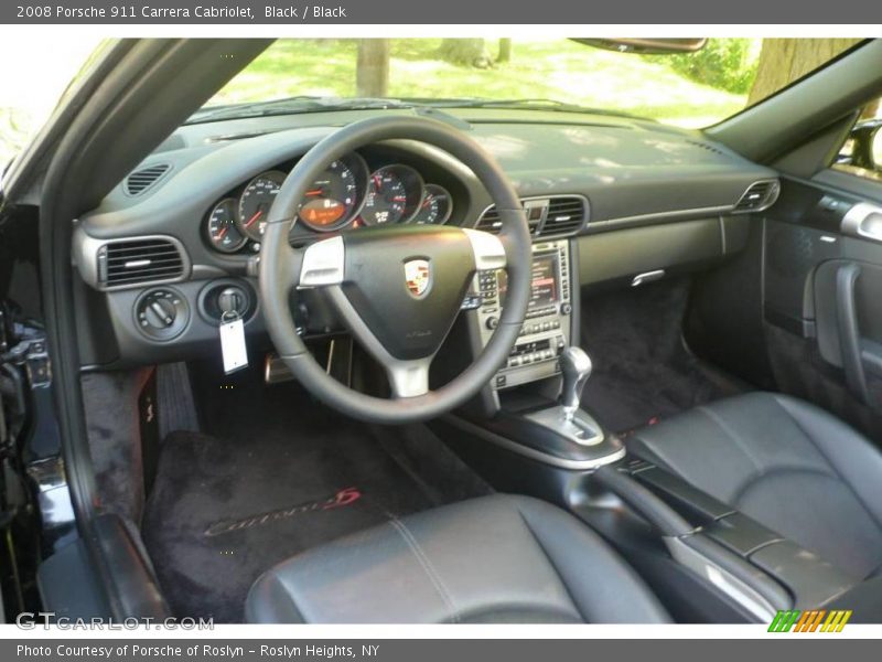 Black / Black 2008 Porsche 911 Carrera Cabriolet