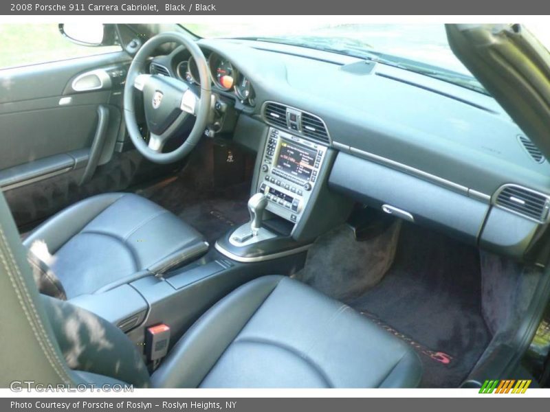 Black / Black 2008 Porsche 911 Carrera Cabriolet