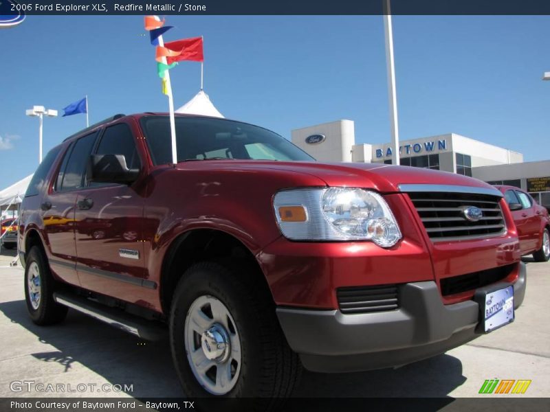 Redfire Metallic / Stone 2006 Ford Explorer XLS
