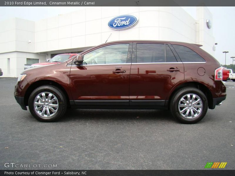 Cinnamon Metallic / Camel 2010 Ford Edge Limited