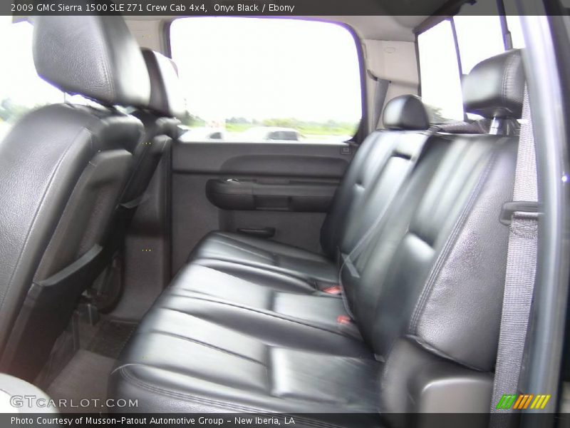 Onyx Black / Ebony 2009 GMC Sierra 1500 SLE Z71 Crew Cab 4x4