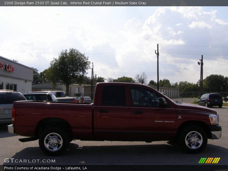 Inferno Red Crystal Pearl / Medium Slate Gray 2006 Dodge Ram 2500 ST Quad Cab
