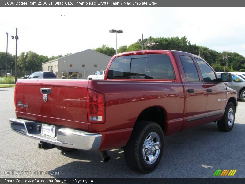 Inferno Red Crystal Pearl / Medium Slate Gray 2006 Dodge Ram 2500 ST Quad Cab