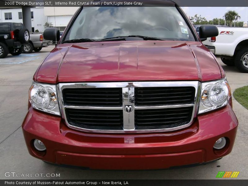 Inferno Red Crystal Pearl / Dark/Light Slate Gray 2008 Dodge Durango SLT