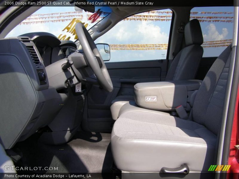 Inferno Red Crystal Pearl / Medium Slate Gray 2006 Dodge Ram 2500 ST Quad Cab